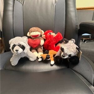 Stuffed Animal Grab Bag Ty, Sock Monkey, etc